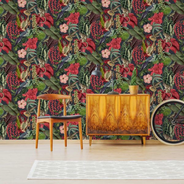 DUTCH WALLCOVERINGS Carta da Parati Amazon Multicolore