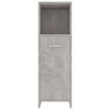 Set Mobili da Bagno 4 pz Grigio Cemento