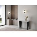 Tavolo consolle allungabile design moderno Flame