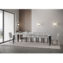 Tavolo consolle allungabile design moderno Flame