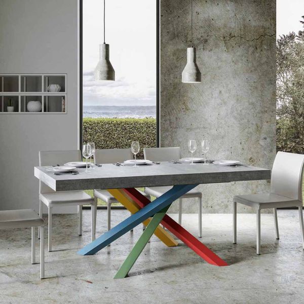 Tavolo da pranzo allungabile Volantis 4B 90x160/420 cm