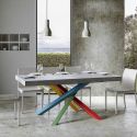 Tavolo da pranzo allungabile Volantis 4B 90x160/420 cm