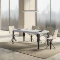 Tavolo allungabile design moderno Paxon 90x160/420 cm