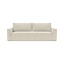 Divano letto matrimoniale Newilla - 357 Taura, Off White