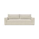 Divano letto matrimoniale Newilla - 357 Taura, Off White