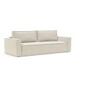 Divano letto matrimoniale Newilla - 357 Taura, Off White