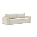 Divano letto matrimoniale Newilla - 357 Taura, Off White