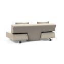 Divano letto matrimoniale su ruote 210 cm Longhorn - 539 Bouclé Beige