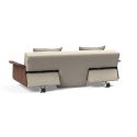 Divano letto matrimoniale con braccioli Longhorn - 539 Bouclé Beige